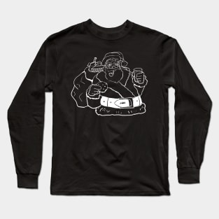 Winter Santa Long Sleeve T-Shirt